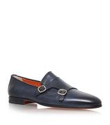 SAVVY NAVY DOUBLE MONK SHOE