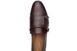 SAVVY Cocoa Double Monk Shoe